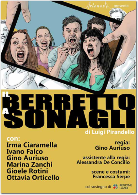 Locandina Il berretto a sonagli